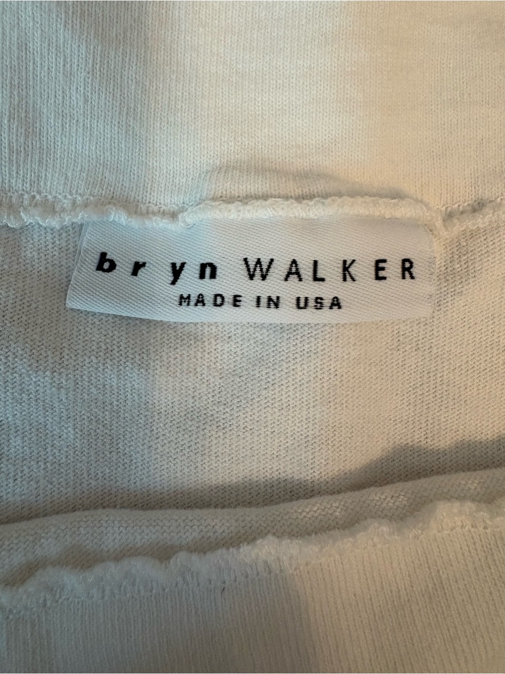 Bryn Walker White Balloon Sleeve Tunic Top Medium Made USA - Picture 4 of 9